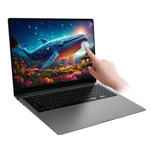 삼성전자 갤럭시북5 프로 NT960XHA-K52A 인텔 울트라5 16인치 고해상도 AI 코파일럿+ 윈도우11 터치스크린 직장인 대학생 노트북