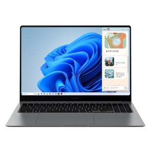 삼성전자 갤럭시북5 프로 NT960XHA-K51A 인텔 울트라5 16인치 고해상도 AI 코파일럿+ 윈도우11 터치 스크린 직장인 대학생 노트북