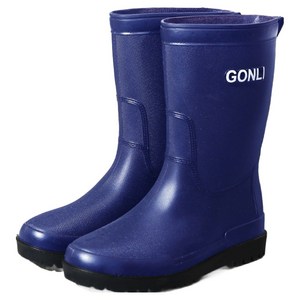 엘쏘 남성용 옴므 가벼운 논슬립 고무장화