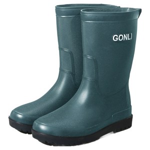 엘쏘 남성용 옴므 가벼운 논슬립 고무장화