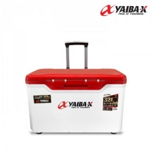 야이바엑스 KYSC-32L 캐리어아이스박스 바퀴달린 쿨러 세민피싱, 화이트, 32L