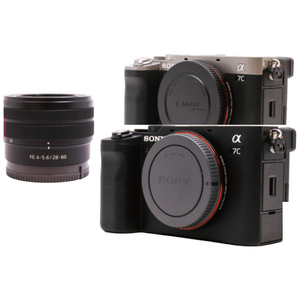 소니 A7C+28-60mm+128GB,가방,배터리,청소세트,리더기 풀패키지 완벽검수 빠른 발송 소니 풀프레임 미러리스, 색상블랙