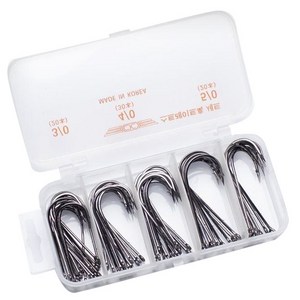 씨케이지에프 / 광어 다운 샷 훅 / 와이드 갭 훅 세트, 스트레이트 훅 세트 / 1/0~5/0