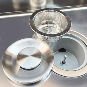 상쾌한집 싱크대 탈수기 배수구 거름망 + 올스텐 커버 세트