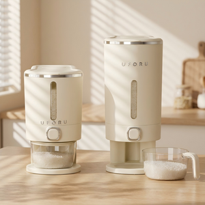 LINSHU 원터치 쌀통 밀폐 방습