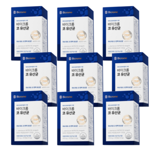 [실온 리뉴얼]바이크롬 코유산균 캡슐 코 면역 유산균 콧물 코막힘 알러지 프로바이오틱스 NVP-1703, 3개, 90회분