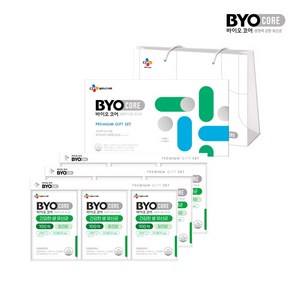 CJ웰케어 [CJ공식] 바이오코어 100억 유산균 선물세트 90포 3박스