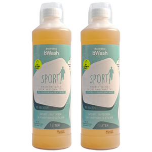 박토데스 비워시(bWash) 스포츠세탁세제 1L 2개 운동복 요가복 레깅스 속옷 땀냄새제거 프로바이오틱스세제, 2개, 1L