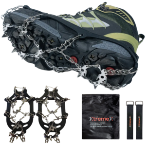 XtremeX 아이젠 등산 논슬립 체인 얼음낚시 겨울 19피크 아웃도어