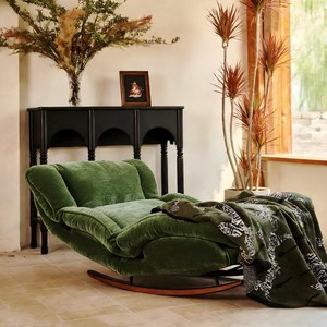 BYOU 1인용 리클라이너 소파 다각도 조절 가능 흔들의자 부드럽고 편안한 안락의자 거실 침실용