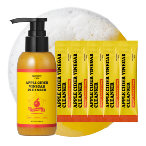 마미케어 모공 미백 애사비 클렌저 120ml+10ml 세트