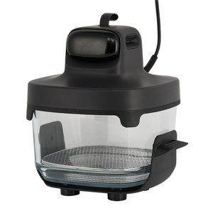 [독일브랜드] 올인원 내열유리 에어프라이어 세트 2.5L 4.5L 조리 보관 한번에 가능 저소음 LED 터치 자취생 신혼 집들이 선물 필수 가전 가정용 자취용 선물용