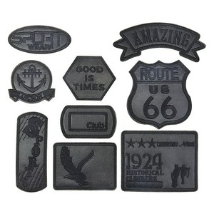 리빙키 패딩 와펜 패치 열접착 세트 9종 J-01