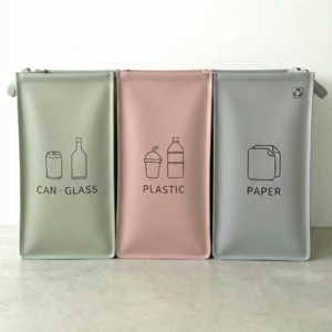 살림핏 가정용 분리수거함 3단 재활용 54L x 3p