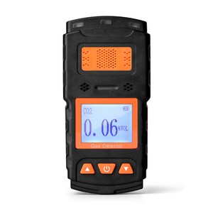 가제트 휴대용 이산화탄소 농도 복합 가스 측정기 CO2 경보기 감지기 위험현장필수품, 1개