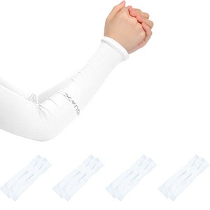 아이스 실크 쿨링 자외선 차단 고탄력 남녀공용 팔토시 10개