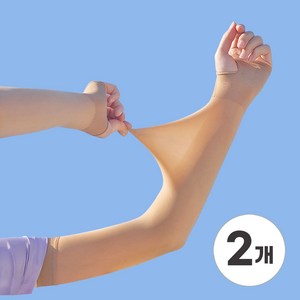 베일리화이트 시즌2 비교불가 쿨링업 팔토시 2P x 2세트 UV 자외선차단 골프 살색 쿨토시, 스킨, 2개