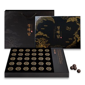 정해담 산삼 발효 침향환 30p, 112.5g, 1박스