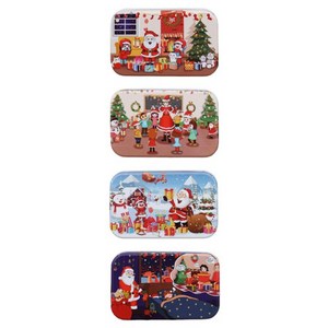 크리스마스 산타 직소 퍼즐 4종 세트, 1개