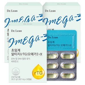 닥터린 초임계 알티지 오메가3 알파 30.21g