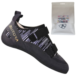 부토라 뉴코멧 암벽화+쵸크볼 세트 / 뉴코멧 블랙 / 부토라 리필볼 초크 70g