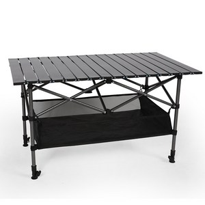 캠프빌리지 캠핑 트렉롤 높이조절 테이블, 전용 보관가방