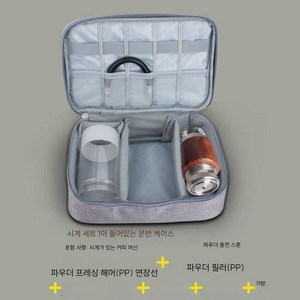 아니 이런게 있다니 공압식 스테인리스 휴대용 수동 에스프레소 커피 머신
