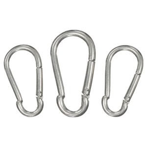 카라비너 SUS304 다용도 체인 비너 세트, 1세트
