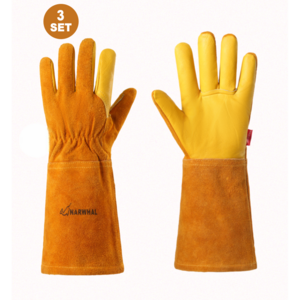 용접장갑 캠핑장갑 용접안전장갑 화로대 작업 장갑 - 나르웨일 통상