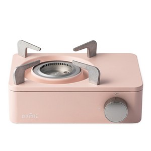 디마인 감성 스토브 캠핑 미니 가스버너 휴대용 GRASTOVE (+ 전용가방포함), 핑크, 1개
