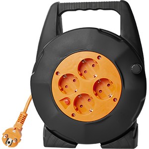 TGIC 전기릴선 4구 슬림타입 1.0SQ 전기릴 20M 과부하, 20m, 혼합색상, 1개