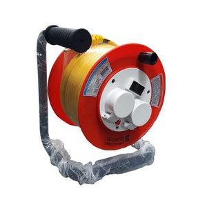 펄스(PULSE) 국산 방우형 전선연장케이블 릴케이블 전선 20M(정리바) 30M (정리바)캠핑릴케이블 온도과승방지스위치(일반형), 1개