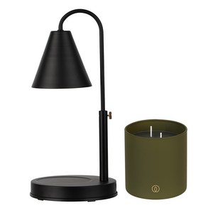 스파스캔들 글로우 향초 490 g 호른 캔들워머 세트 (밝기, 높이조절, 국내산)