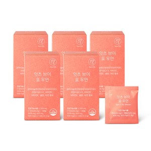 네츄럴굿띵스 잇츠 브이 포 우먼 코큐텐 감마리놀렌산 항산화, 5박스, 32.2g