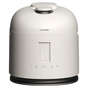 쿠첸 123 올스테인리스 듀얼프레셔 IH 전기압력밥솥 10인용, CRT-XPD1080SEGW, 글로시 화이트