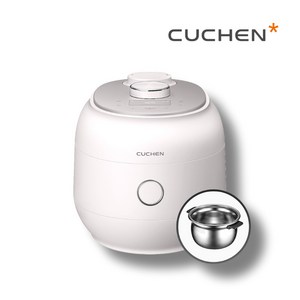 쿠첸 최고급형 121ME 밥솥 3인용 홈IoT IH전기압력밥솥 CRT-RPS0310BW, CRT-RPS0310BW, 블라썸 화이트