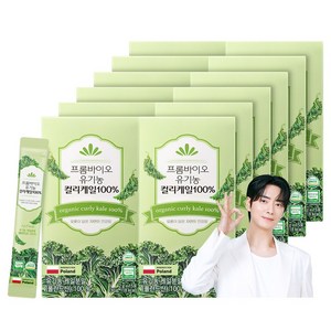 프롬바이오 유기농컬리케일 15포 곱슬 케일 유기농 케일 컬리케일, 12박스, 15회분