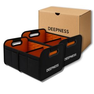 딥빡 차량용 접이식 다용도 트렁크 정리 수납함, 2개