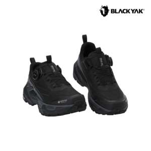 블랙야크 26 트레일 엑스 01 GTX 가벼운 트레일 러닝화 고어텍스 트레킹화 ABYSHXV928 BLACK
