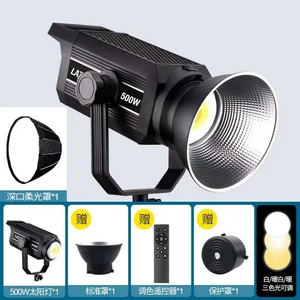 LATZZ 라이브 필 LED 야외 촬영용 전문 스튜디오 짧은 500W 220V