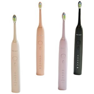 모어화이트 최신형 초미세 무선 음파 진동 초음파 전동칫솔 세트, 2세트, 퍼플, 비바소닉 프로