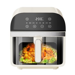 리빙웰 상하열선 230도 고온조리 에어프라이어 직화오븐 생선구이 삼겹살 5.7L 대용량 신제품