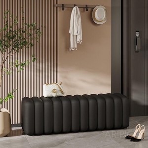 현관 신발장 의자 입구 신발 교체 의자 수납용 침대 끝에 앉을 수 있는 침실 의류 가게 소파 피팅 아리픽