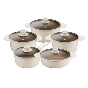 테팔 세라믹 인덕션 주물 아이콘 오트 밀크 편수 양수 전골냄비 2종 3종세트, 1세트, 20-냄비 5종세트, 밀크