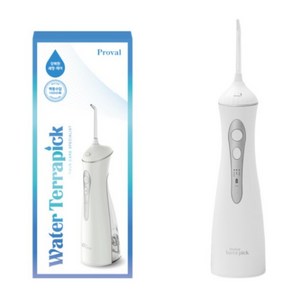 [치과공식납품] 닥터대니 워터테라픽 구강세정기 무선 휴대용 가정 치아 치간 물치실 세척기 세정기 잇몸 케어 관리, 화이트, 워터테라픽 2개