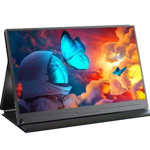 에비크 4K UHD DEX 포터블 100%AdobeRGB HDR 휴대용 모니터, 39.62cm, 블랙-노터치