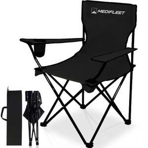 메디플릿 접이식 휴대용 팔걸이 경량 암체어 캠핑 의자