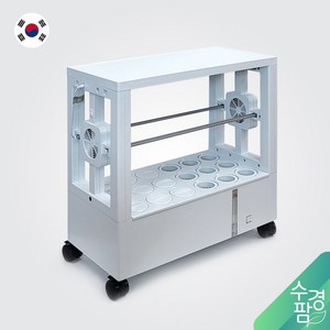 수경팜 수경재배기 1단 국내제작/조달청/학교장터 등록 가정용 매장전시 체험학습용 식물재배기 스마트팜 단수 조절 가능, 1개