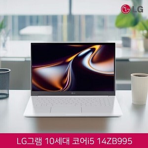 LG 그램 14 IPS FHD 화이트 에디션 14ZB995 코어i5-10210U/램16G/SSD512G/인텔UHD/웹캠/무선랜/15.6 IPS FHD/윈도우11 탑재