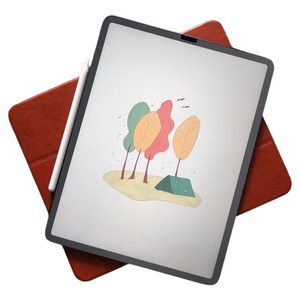 카라스 향균 저반사 종이질감 액정필름 세트